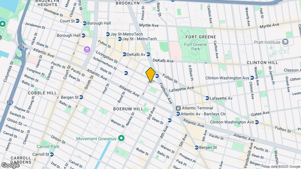 323 Schermerhorn St Mapa y Detalles de la Ubicación
