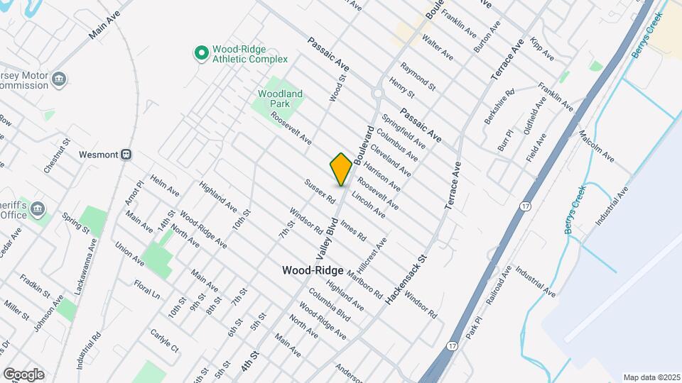 355 Valley Blvd Map and Location Details