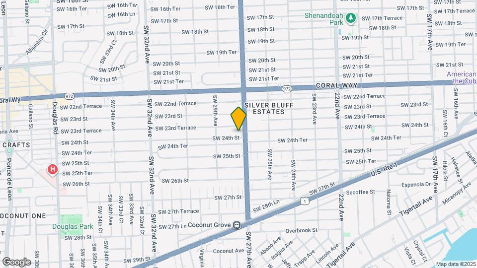 2727 SW 24th St Map and Location Details