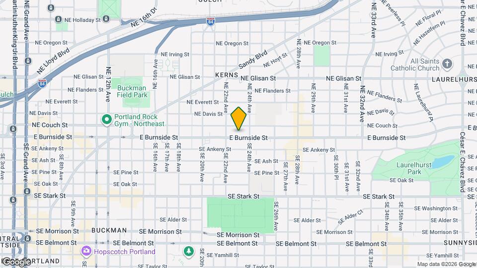 2249 E Burnside St Mapa y Detalles de la Ubicación