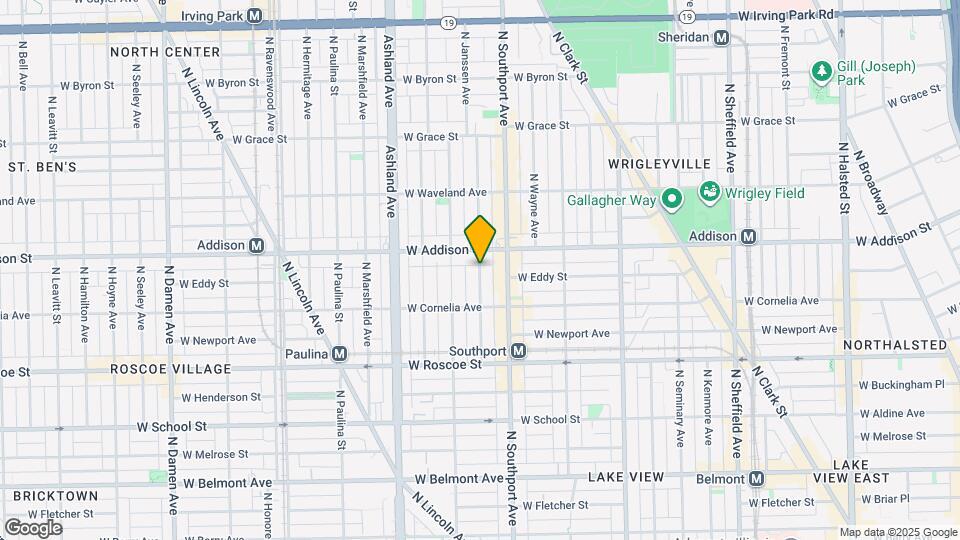 3551 N Janssen Ave Map and Location Details