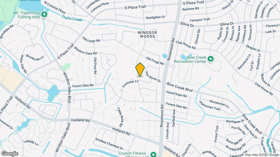 3628 Forrester Ln Map and Location Details