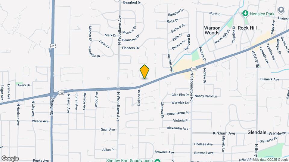 1107 Mariedale Ct Map and Location Details