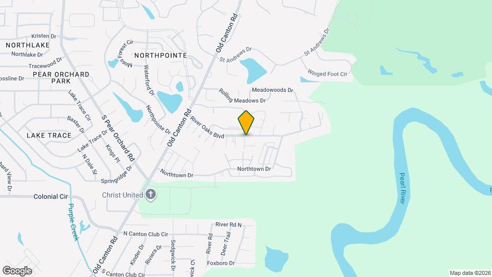 2313 River Oaks Blvd Map and Location Details