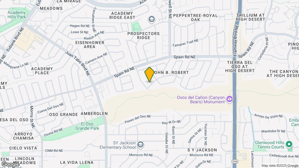 5301 Camino Montano NE Map and Location Details