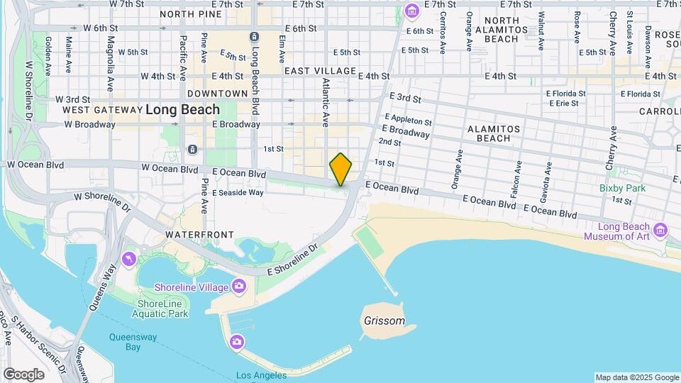 700 E Ocean Blvd Map and Location Details
