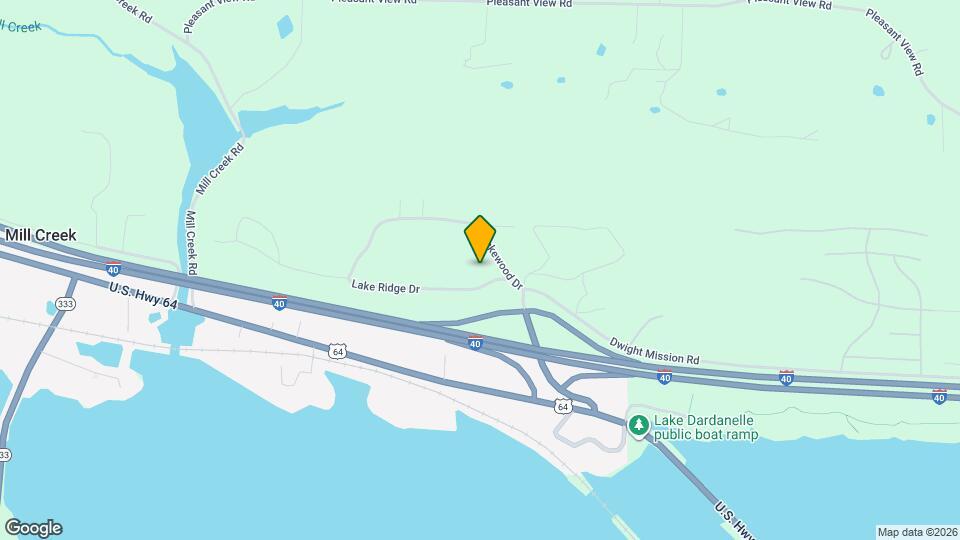 1089 Lake Ridge Dr Map and Location Details