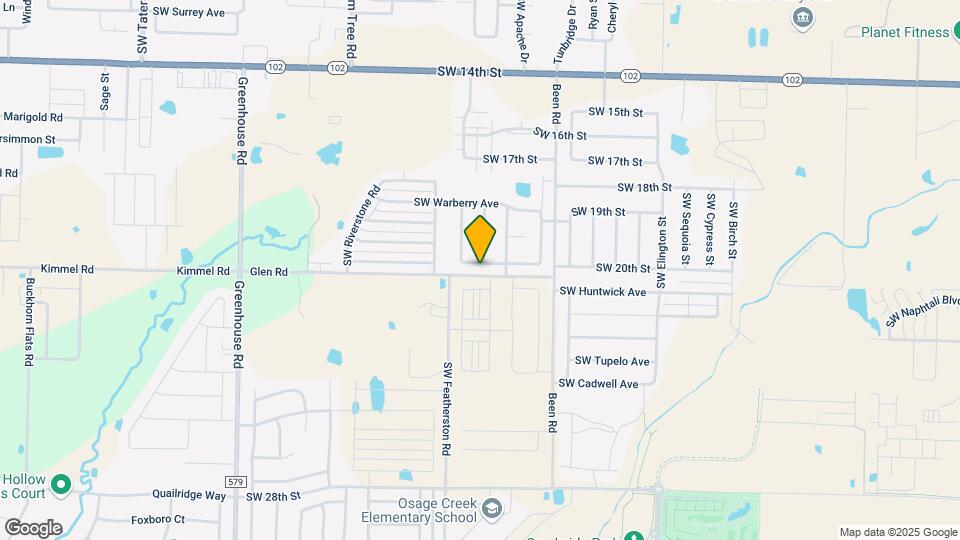 2901 SW Tanglewood Ave Mapa y Detalles de la Ubicación