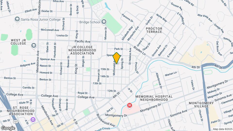 1020 McDonald Ave Mapa y Detalles de la Ubicación