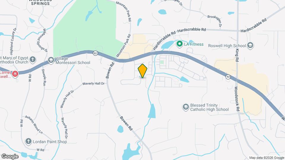 3204 Village Ln Map and Location Details