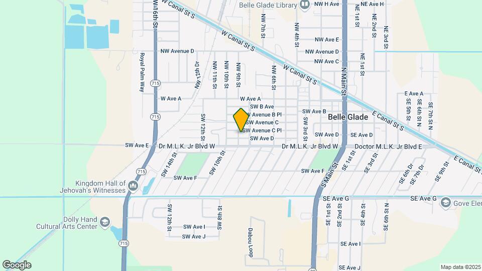 857 SW Ave D Map and Location Details