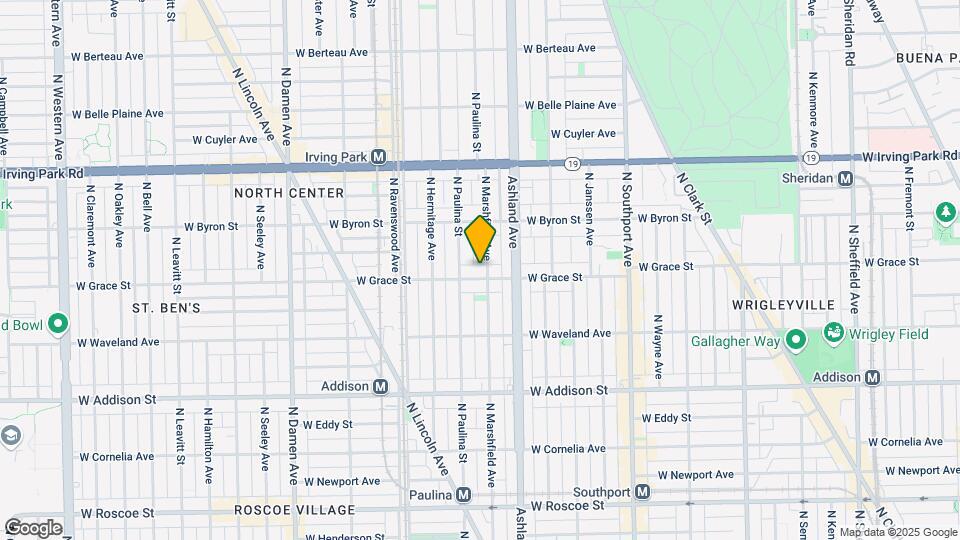 1636 W Grace St, Unit 3 Mapa y Detalles de la Ubicación