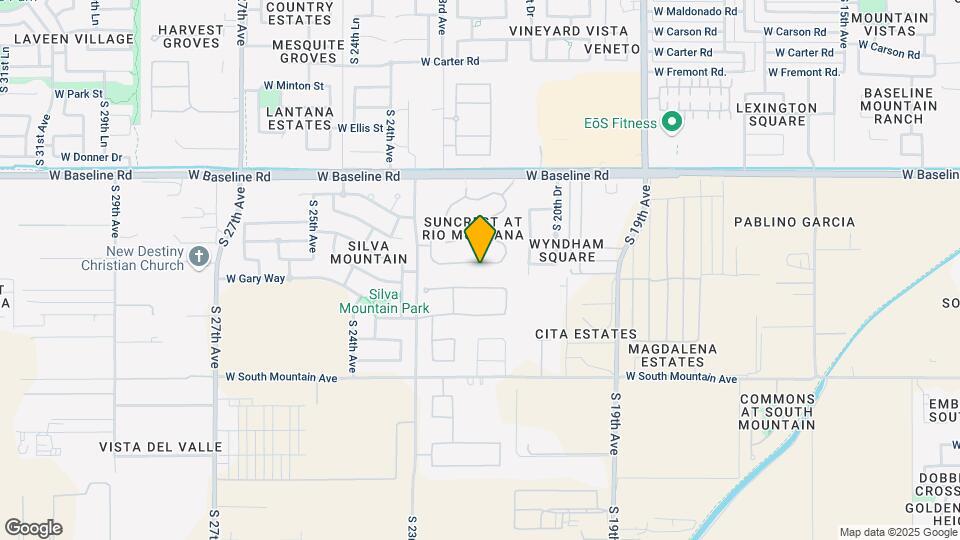 2127 W Harwell Rd. Mapa y Detalles de la Ubicación