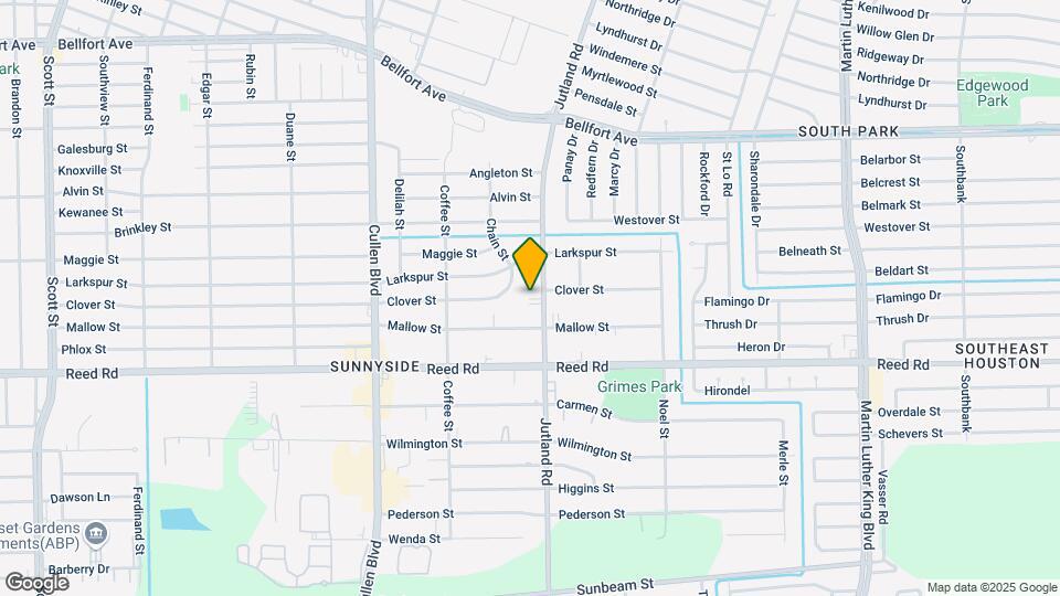 9032 Jutland Rd Map and Location Details