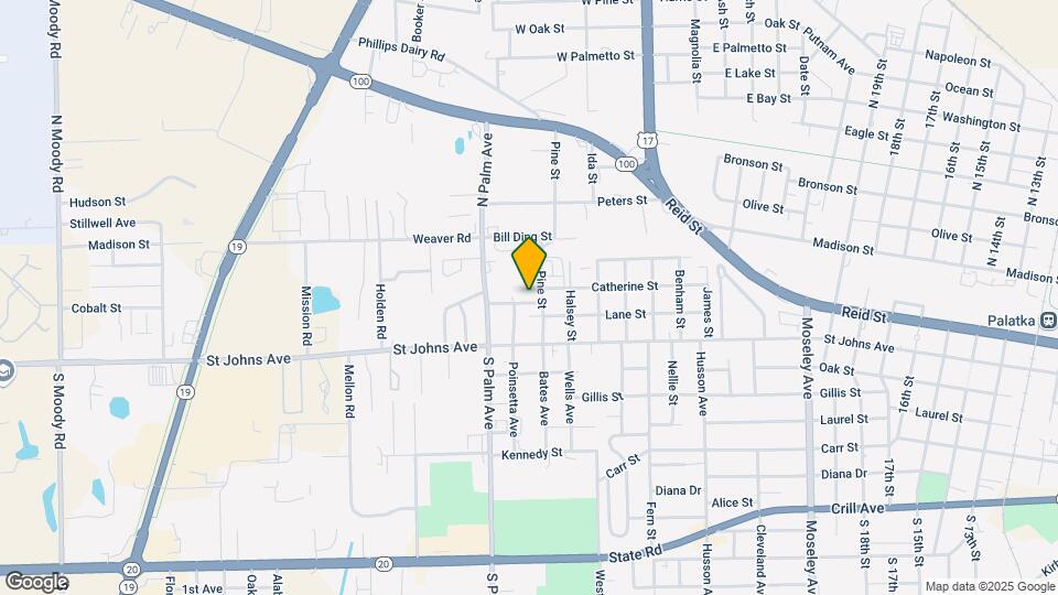 3014 Augusta Rd Map and Location Details