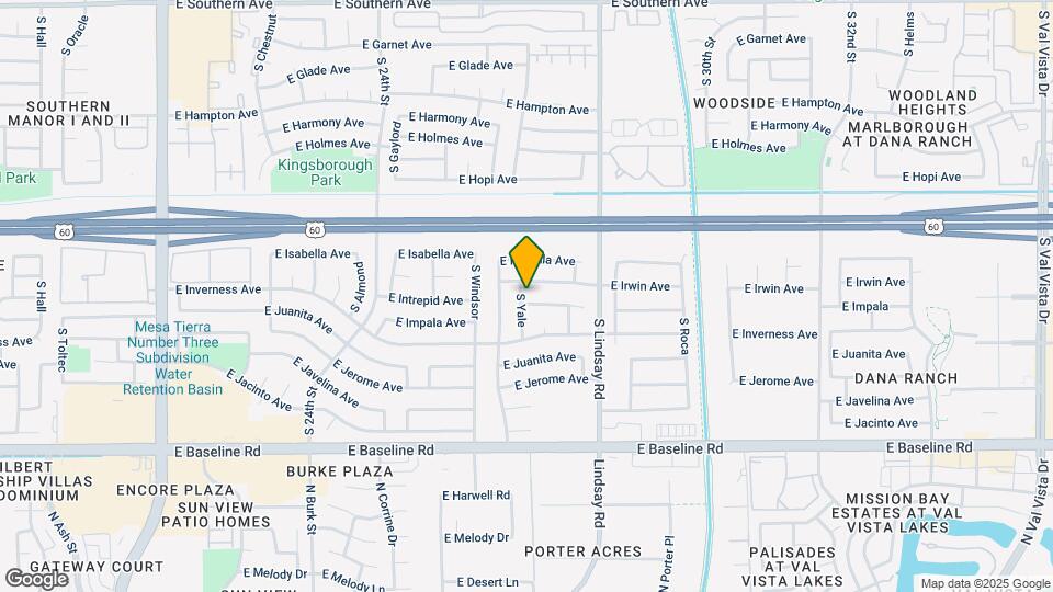 2646 E Impala Ave Mapa y Detalles de la Ubicación