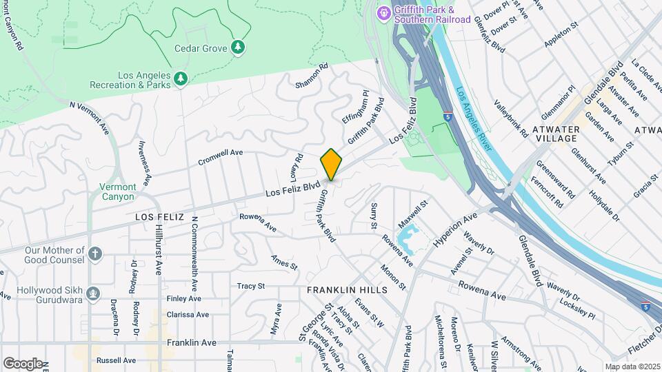 3874-3880 Roble Vista Dr Map and Location Details
