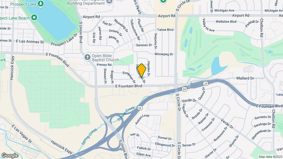 946 Hutchinson Dr Map and Location Details