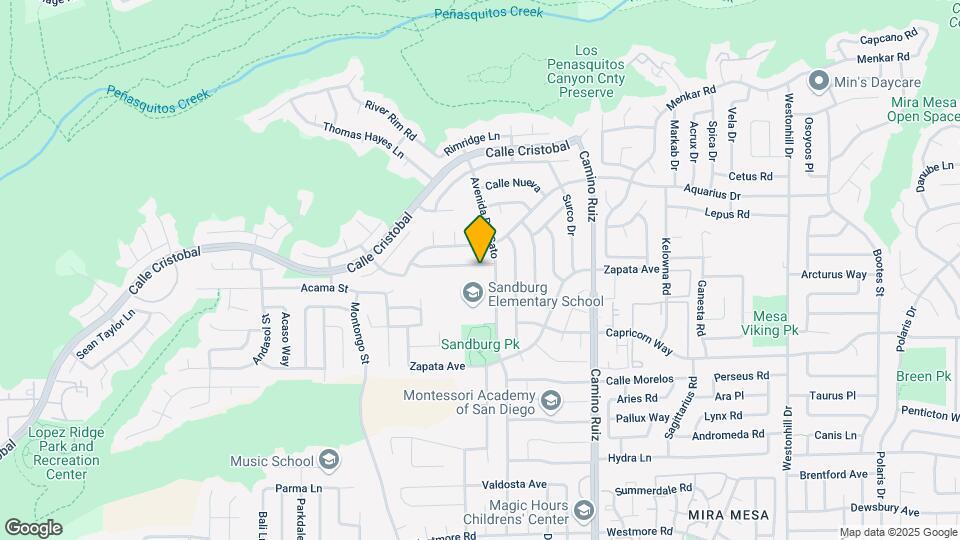 8125 Los Sabalos St Map and Location Details
