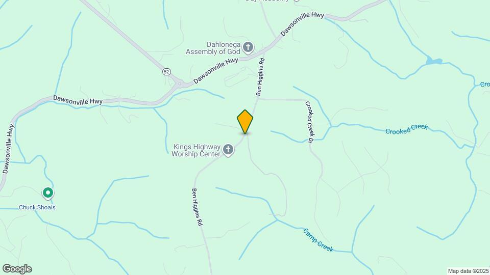 635 Ben Higgins Rd Map and Location Details