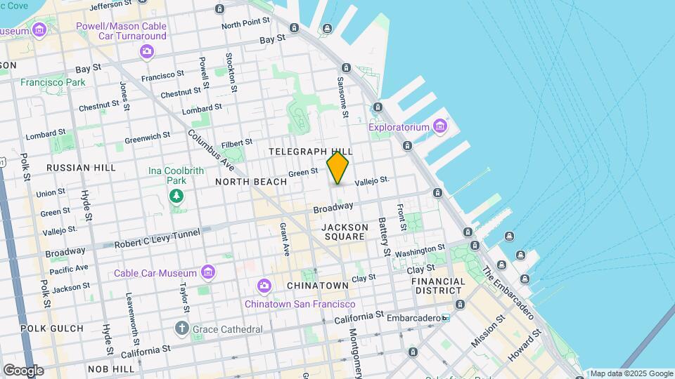 375-379 Vallejo St Mapa y Detalles de la Ubicación