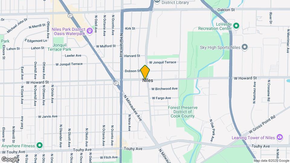 7560 N Waukegan Rd Map and Location Details