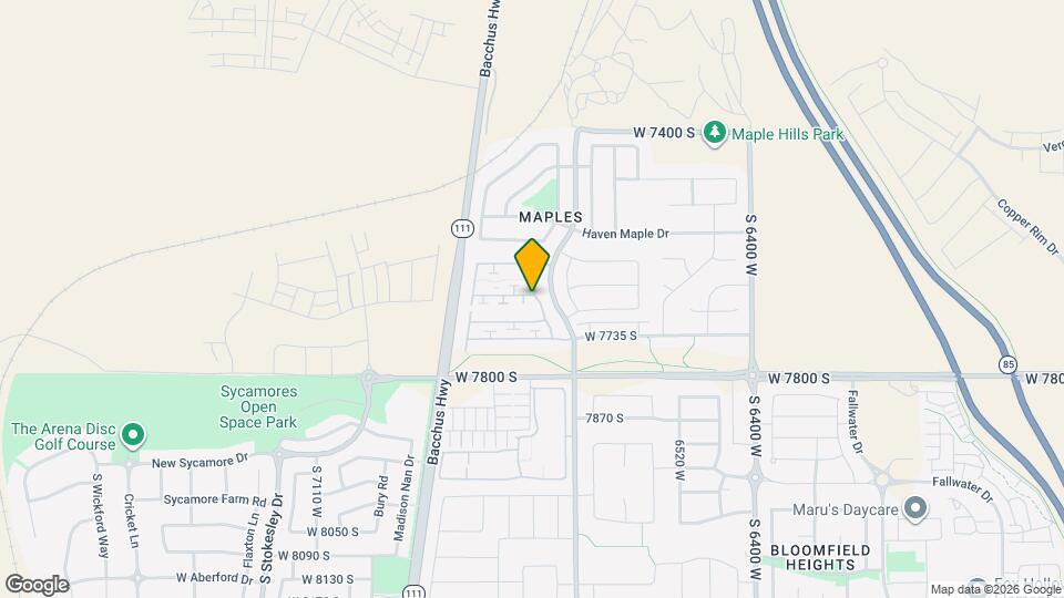 6751 Bottlebrush Ln Map and Location Details