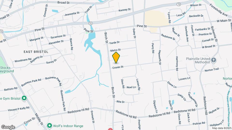 25 Cronin St Mapa y Detalles de la Ubicación