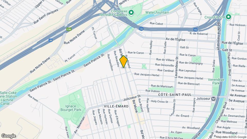 5807-09 Bd Monk Map and Location Details