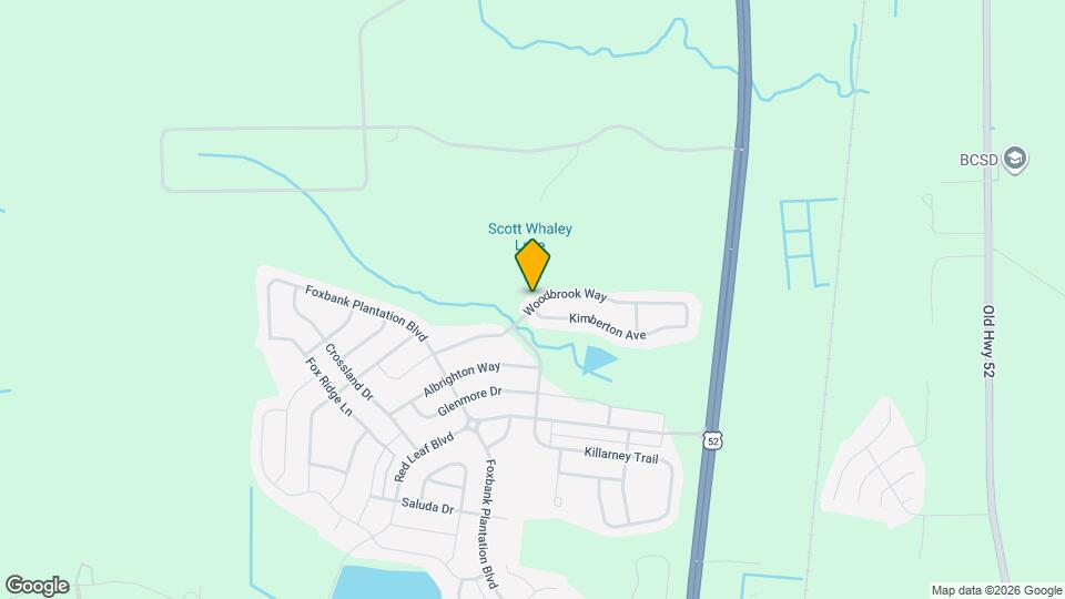 208 Woodbrook Way Map and Location Details