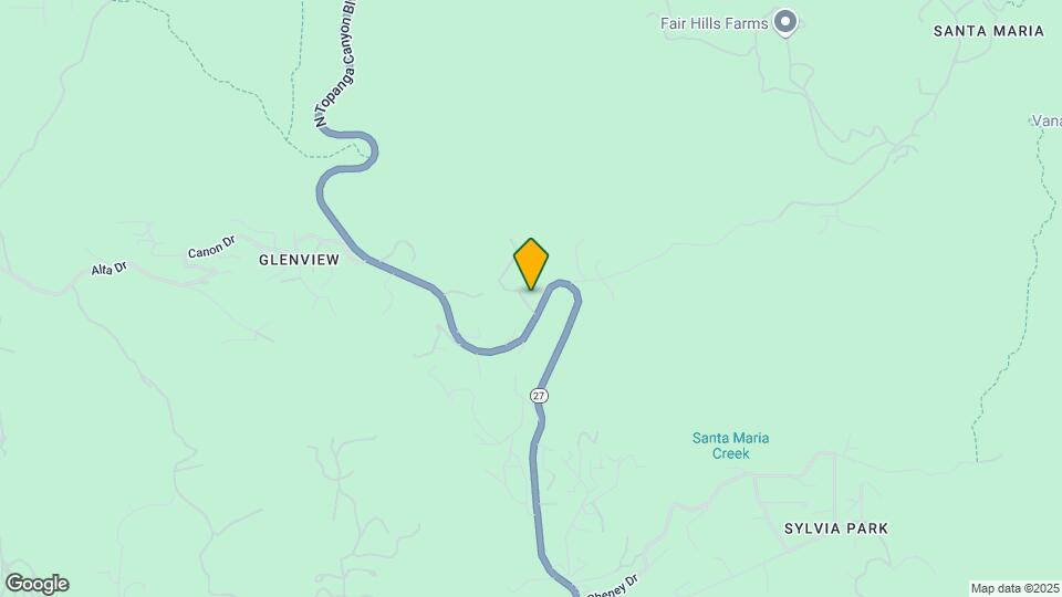 2100 N Topanga Canyon Blvd Map and Location Details
