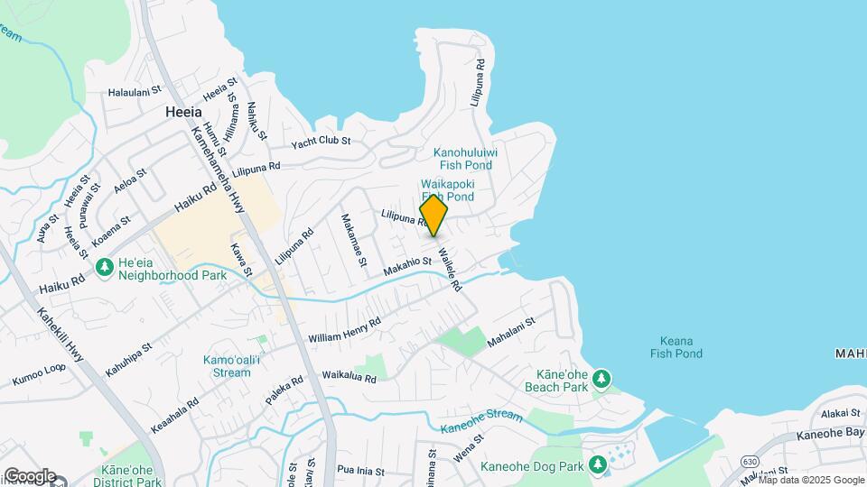45-1036 Wailele Rd Map and Location Details