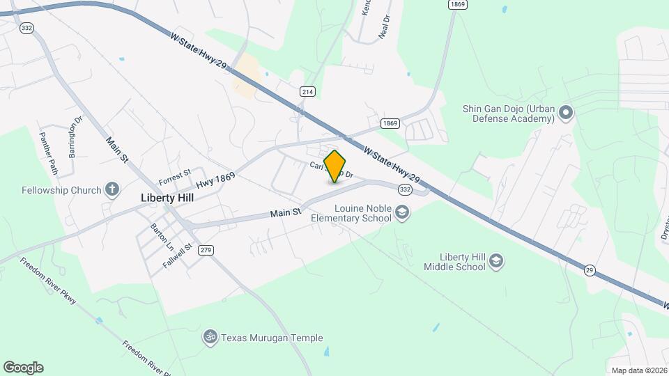 338 TX-332 Loop, Unit B Mapa y Detalles de la Ubicación