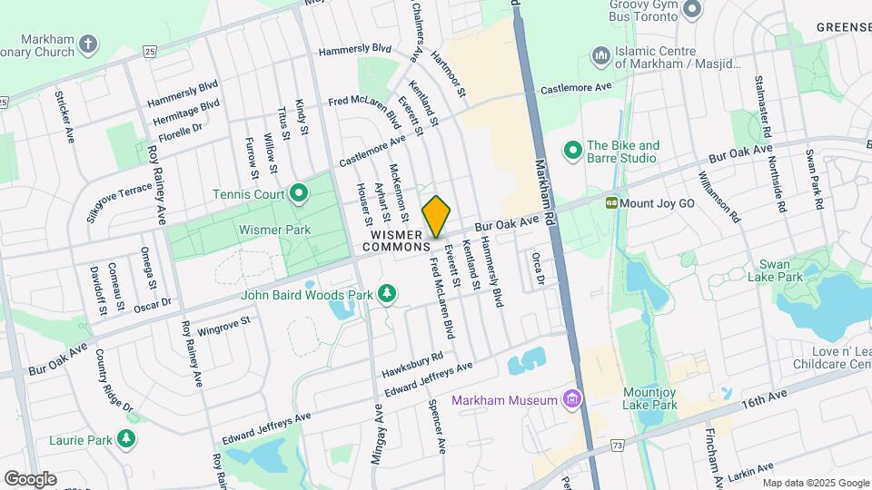 1083 Bur Oak Ave Map and Location Details