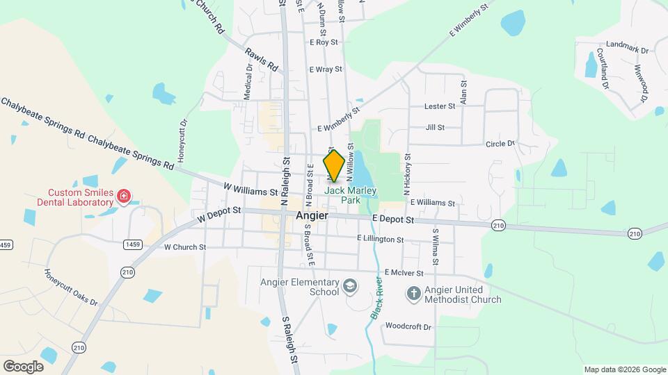 102 N Dunn St Map and Location Details