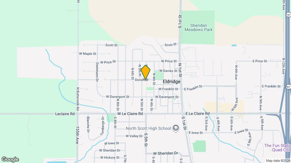 413 E Donahue St Map and Location Details