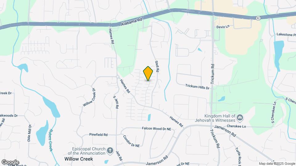 645 W Oaks Dr Map and Location Details