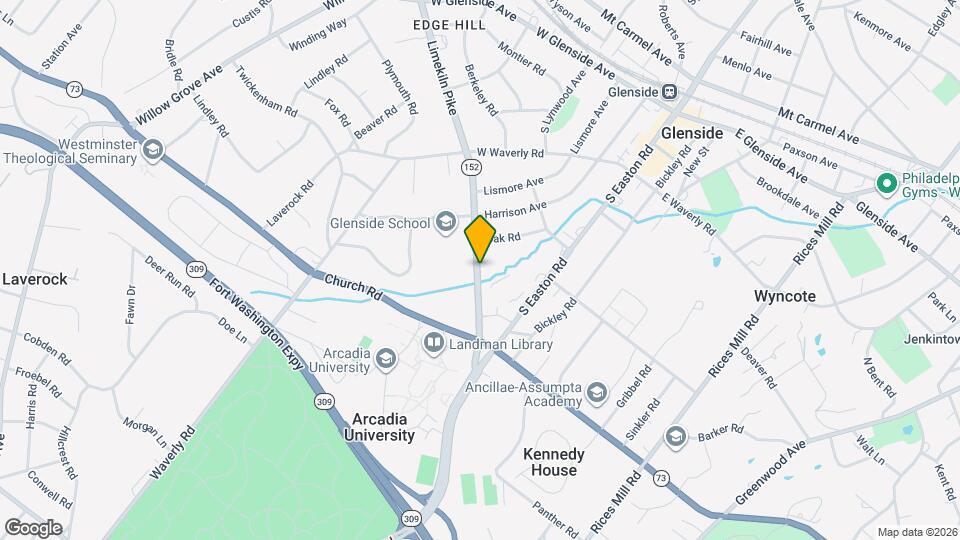 723 Limekiln Pike Map and Location Details