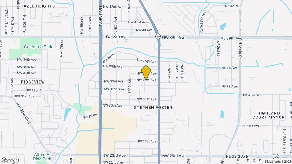 725 NW 33rd Ave Mapa y Detalles de la Ubicación