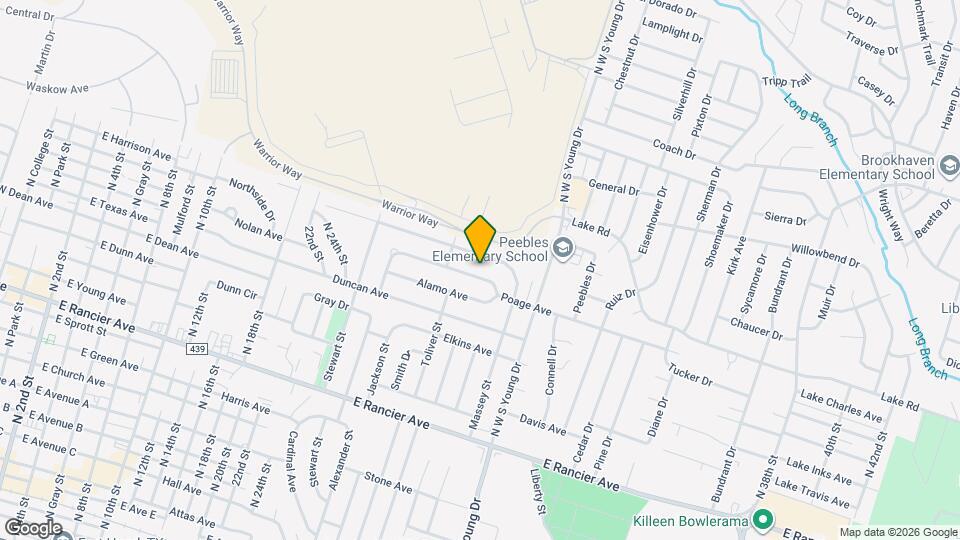 1901 Poage Ave Map and Location Details