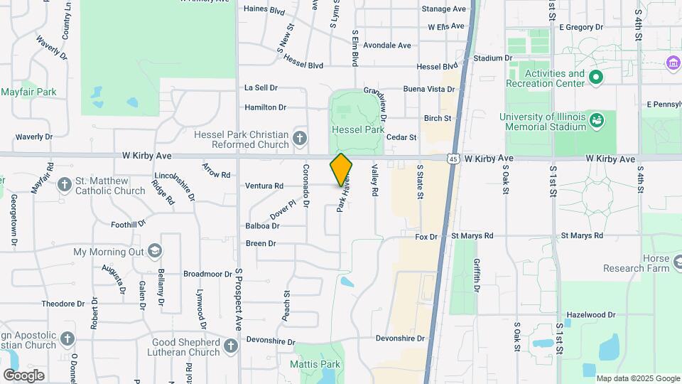 1703 Park Haven Dr Map and Location Details