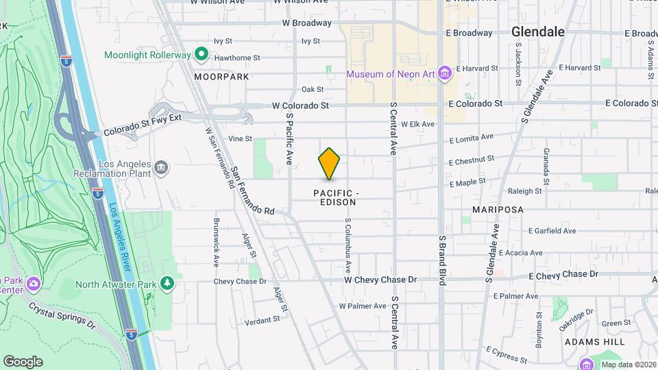 420 Riverdale Dr Map and Location Details