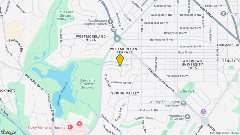 5108 Warren Pl NW Map and Location Details