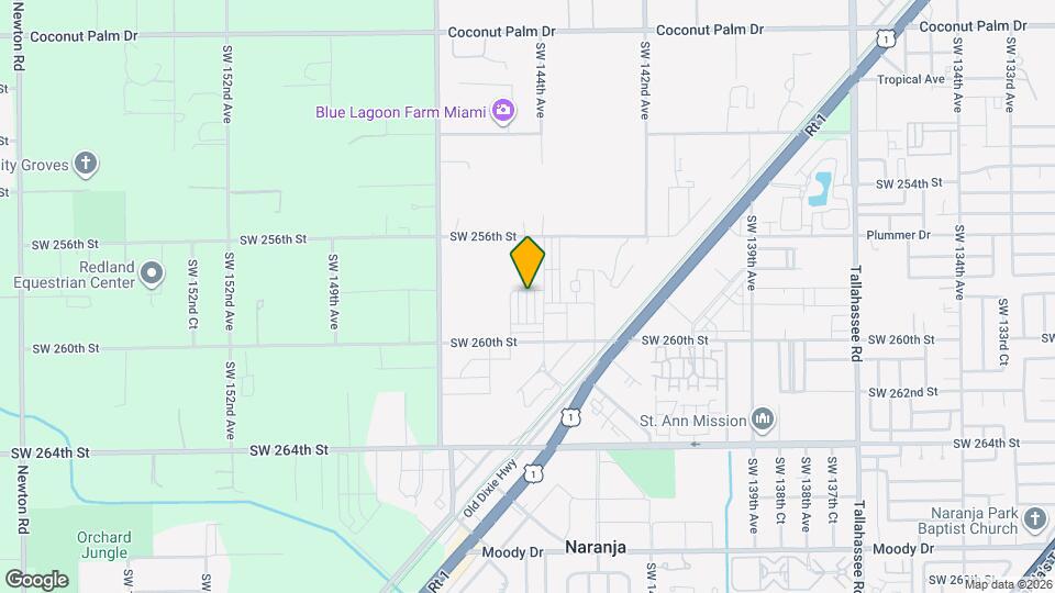 25814 SW 144th Ct Map and Location Details