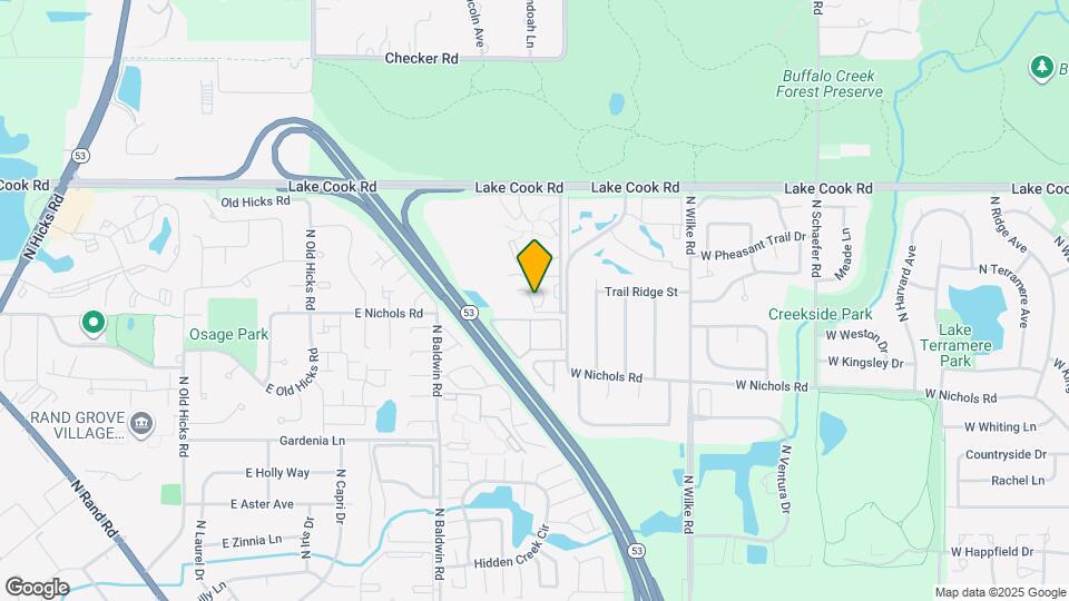 2208 W Nichols Rd Map and Location Details