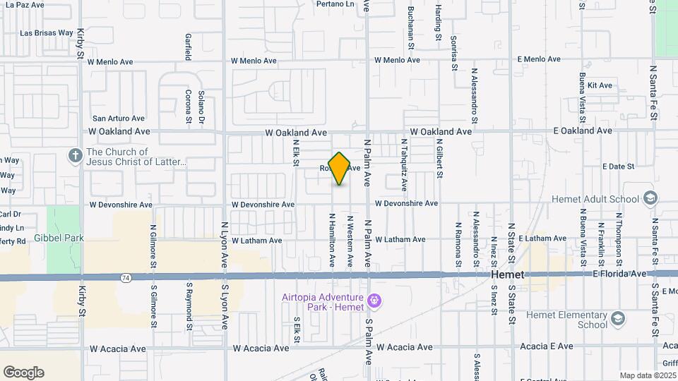 320 N Hamilton Ave Map and Location Details