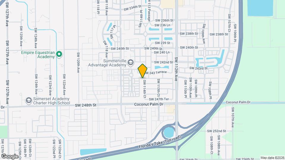 24424 SW 114th Ct Map and Location Details