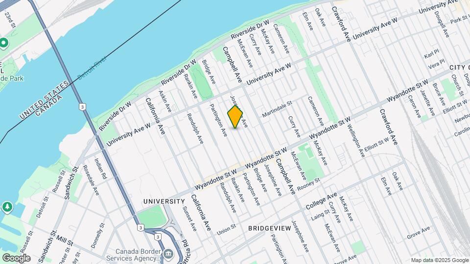 407 Bridge Ave Mapa y Detalles de la Ubicación