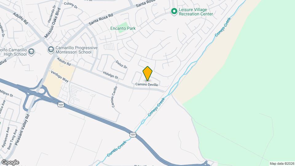 290 Calle Tamega Map and Location Details