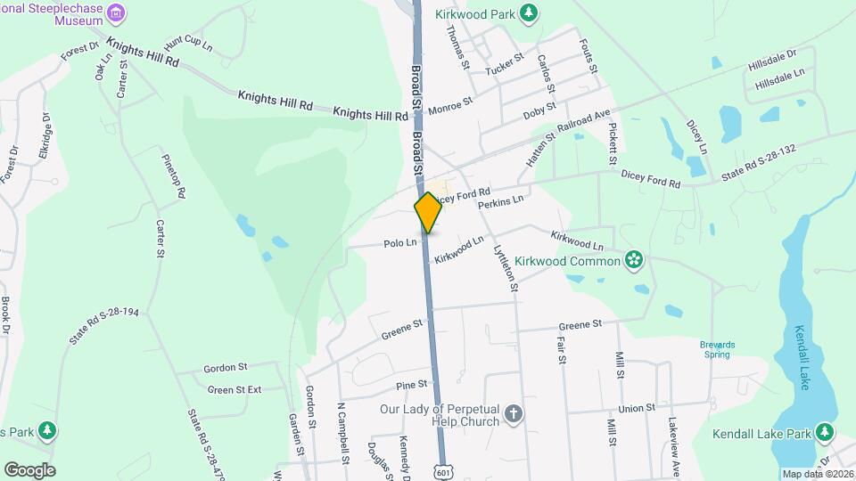 2108 Broad St Map and Location Details